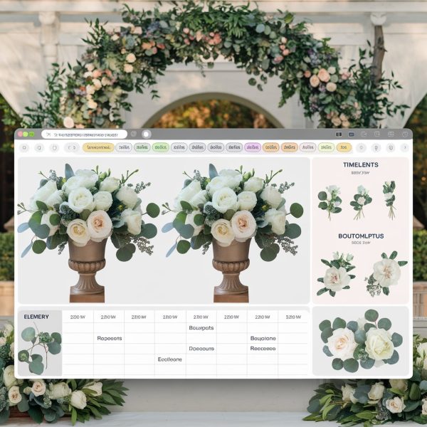 Floral Consultation & Client Proposal Template